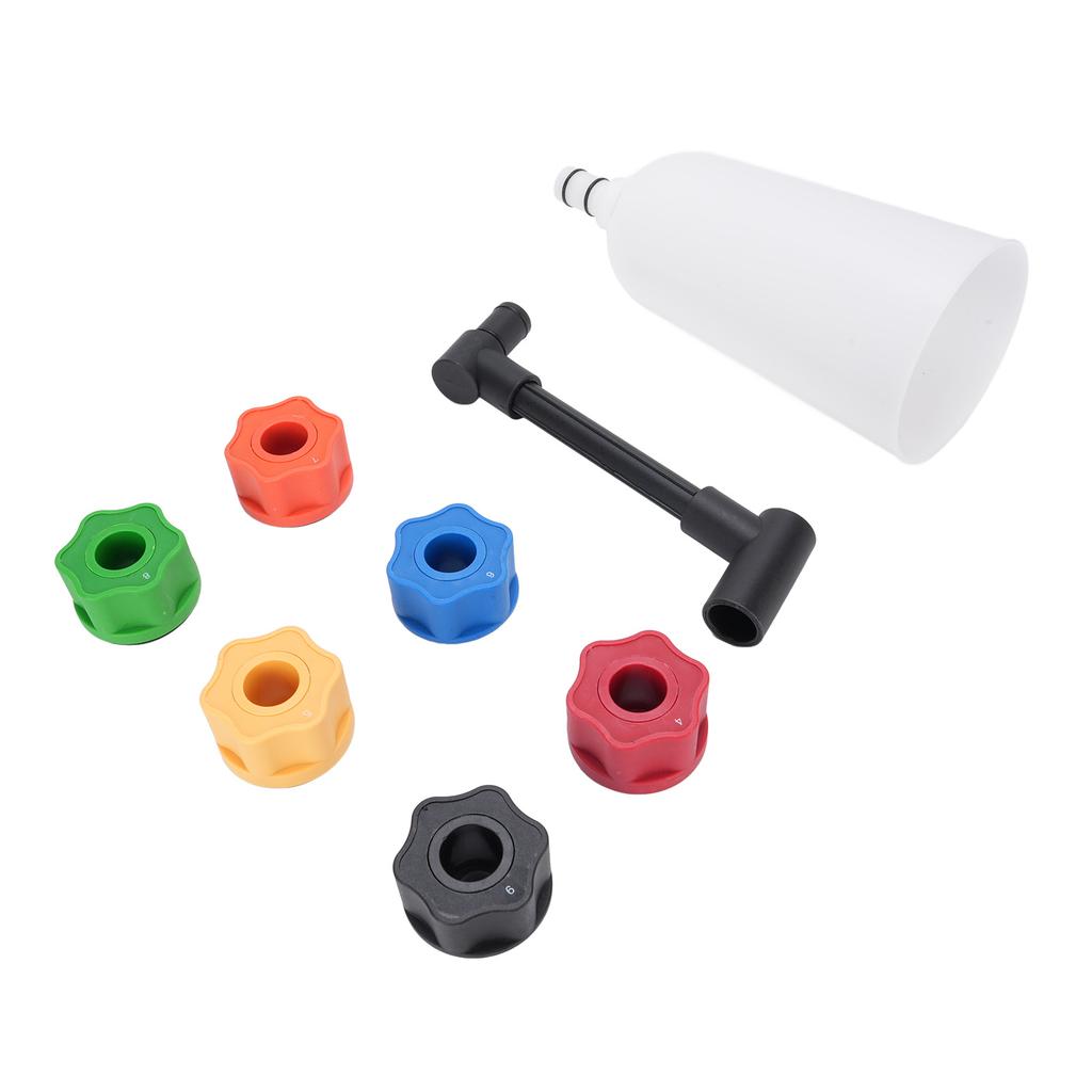 8Pcs Engine Oil Funnel Set Nylon Steel Anti Leakage High Temperature Proof Automotive Engine Oil Dispenser Funnel Kit