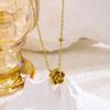 Exquisite French Retro Rose Necklace: Romantic Light Luxury Clavicle Chain - Personalized Festival Birthday Gift