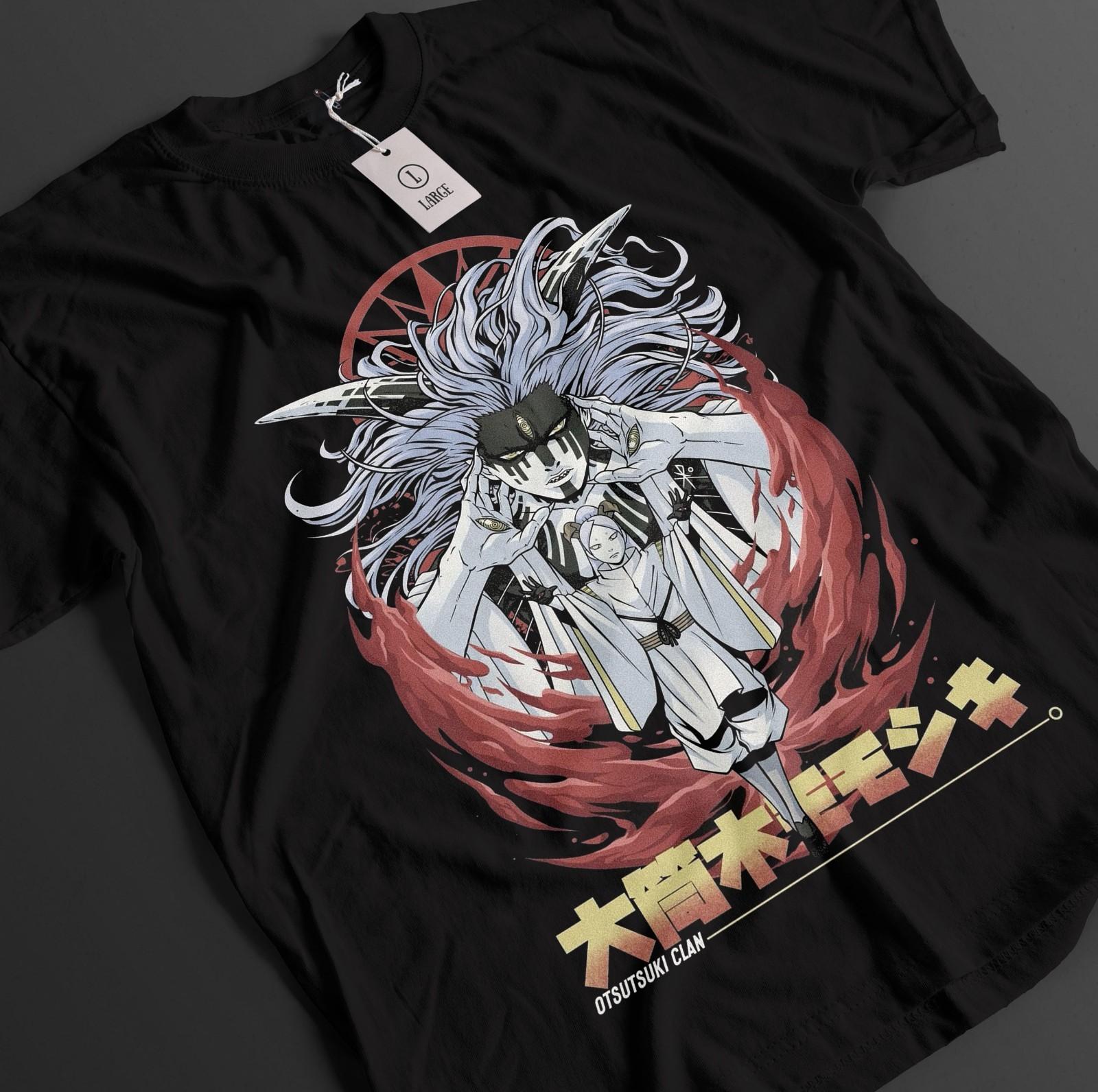 

Naruto Shirt Momoshiki Otsutsuki Tshirt Kaguya T-Shirt Mens Womens Tees Top Boruto Anime Unisex Tee M