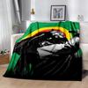 Bob Marley Reggae Legend Blanket Warmthful Decor Great For Picnics Chair Sofa For All Occasions Digital Print Ideal Gift For Birthday Valentine'S Day