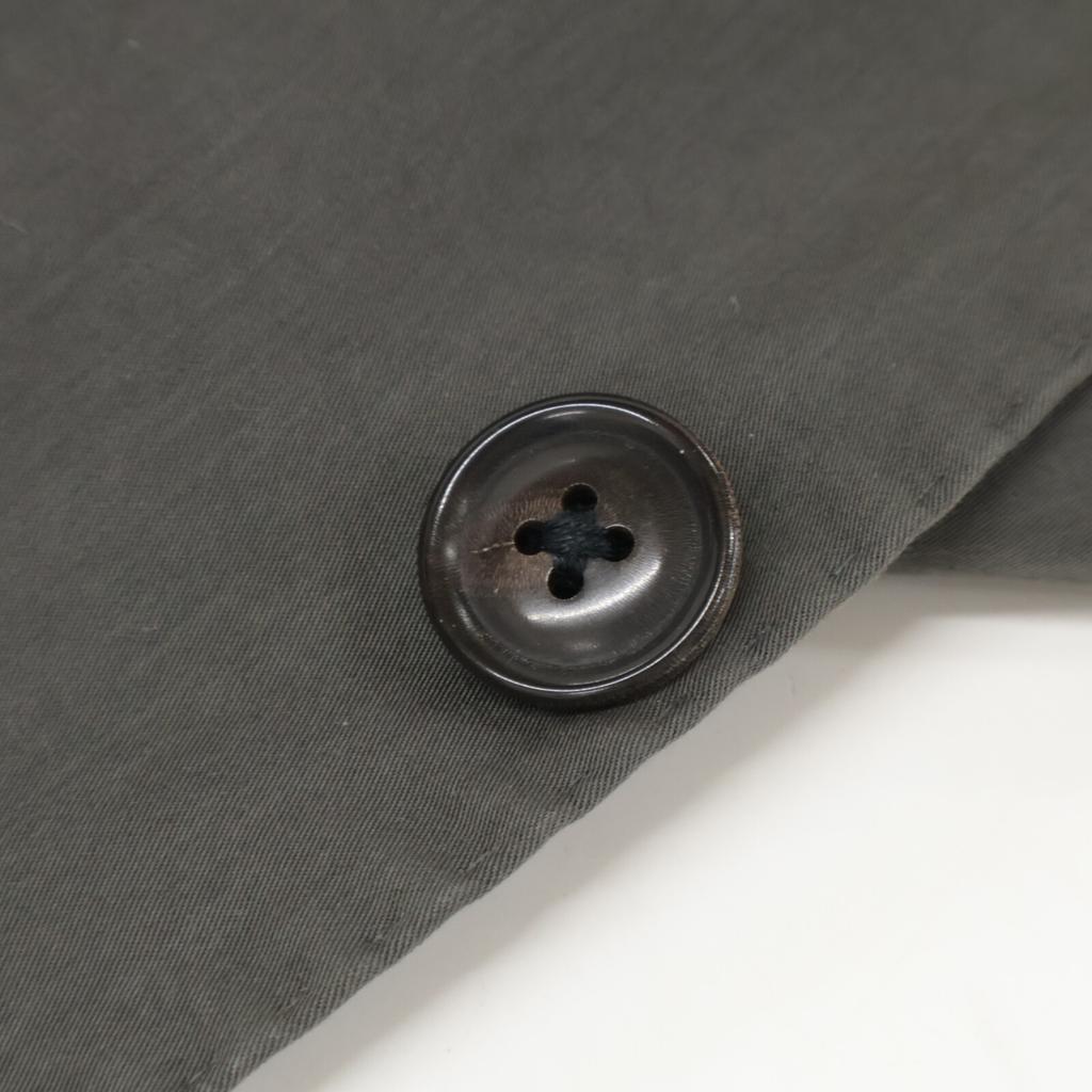 Jun Hashimoto 1032010007 Tencel Twill Stretch Yoke Jacket Jacket 2 khakiUsed