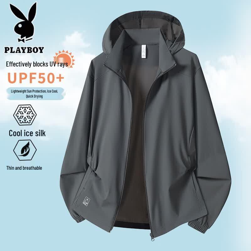 PLAYBOY Men s Ice Silk Sun Protection Jacket XL