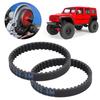 2pcs 132mm Rubber Closed Loop Timing Belt Synchronous Belt Fit for VS4‑10 Axial SCX10 II III