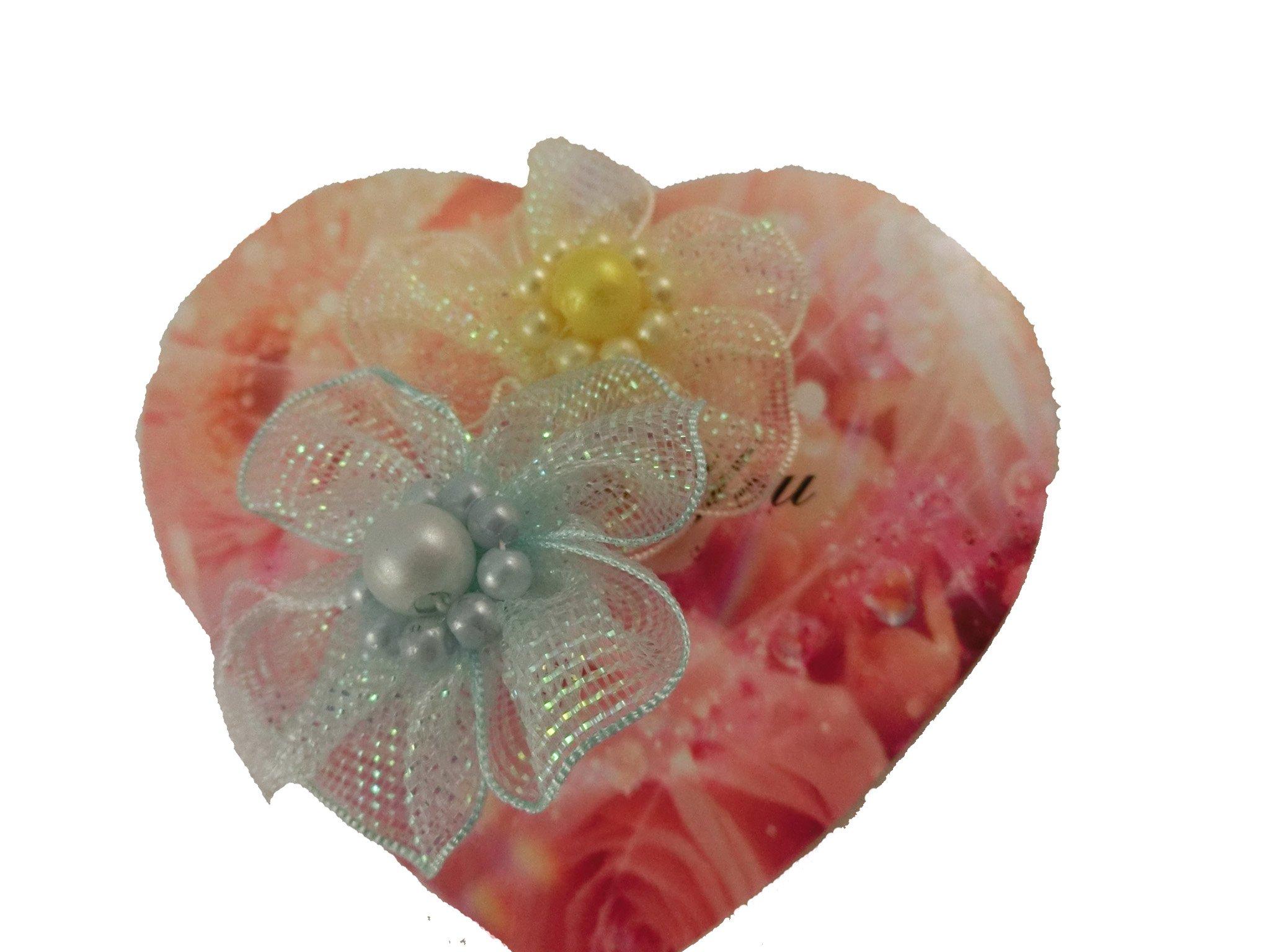 Lovely Ring for Little Lady (Yellow & Blue Flower)