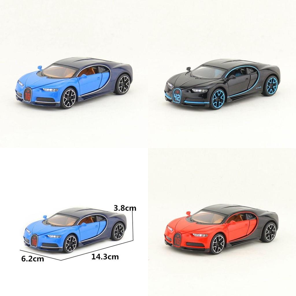 Simulation Bugatti Alloy Sports Car Model Toy For Collection And Display