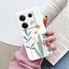Case For Redmi Note 13 Pro 4G 5G Cute Heart Flower Back Cover Soft Silicone Matte Protective Fundas For Redmi Note13 Pro Bumper