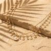 Women's Waist Chain Bohemian Resort Style New Shell Pearl Versatile Body Chain Summer Slim Waist Chain