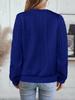 2025 Autumn/Winter Women's Casual Zipper Long Sleeve Sweatshirt with Stylish Neckline