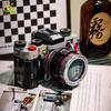 Non-Toxic Simulation Retro Camera Model Micro Building Blocks Mini Bricks Assemble Children Toys Desk Home Decoration Kids Gift