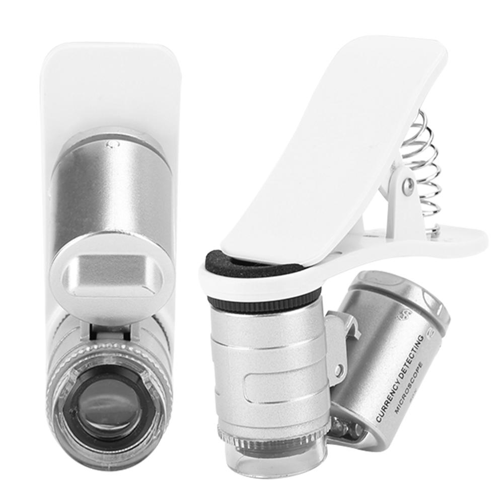 60X Magnifying Glass Handheld LED Portable Magnifier for Jewelry Identification