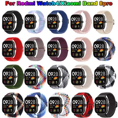 Cinturino in Nylon a Passante per Redmi Watch 4 Accessori Cinturino Sportivo Traspirante Correa Bracciale di Ricambio Xiaomi Mi Band 8 Pro