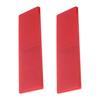 Car Night Reflective Warning Plate Sticker Universal Auto Truck Motorcycle Safety Warning Plate Reflector Sign Decal Accessories