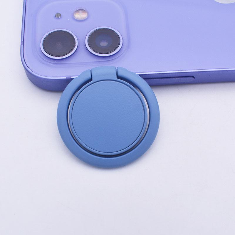 

360° Rotating Metal Phone Ring Holder and Car Mount Stand синій
