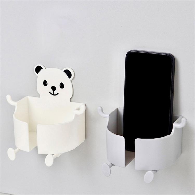Remote Control Organizer Wall Mounted Phone Holder Storage Stand for Small Item
