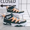 2025 Spring New Men's High-top Sneakers Men's Shoes Basketball Shoes Student Casual Shoes