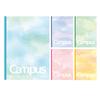 Note Campus Note Limited Dotted B5 Watercolor Palette 5 Color Pack B Ruled No-3CBTN-L34X5 (6mm)