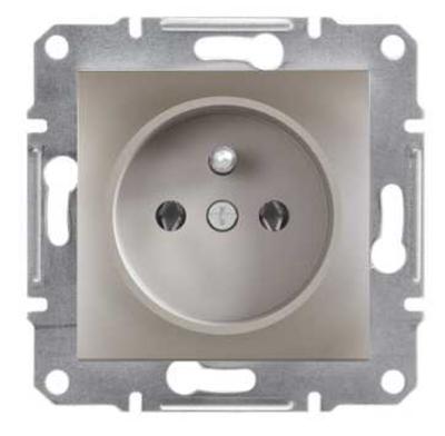 Socket 2P+Pe Without Frame, Bronze Eph2800169
