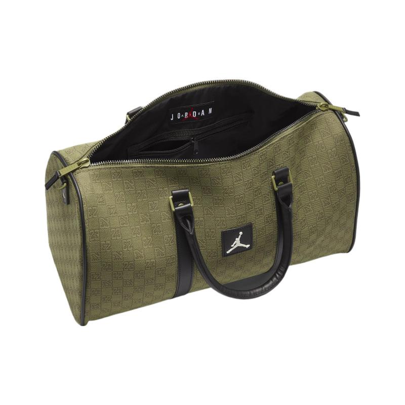 Jordan Monogram Duffle Bag Green Zipper Green Jordan MB0759-EF9
