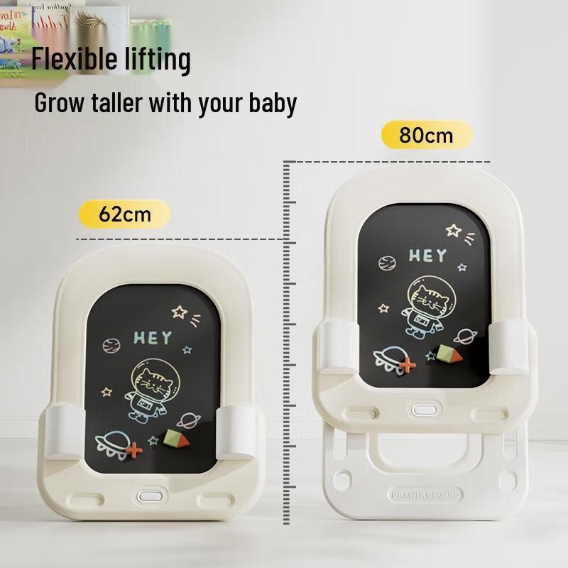 

HANDUNYOU Children s Magnetic Drawing & Building Block Board Set