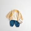 Korean Kids' Summer Jacket - Cartoon Bear Sun Protection, Lightweight & Zippered for Children