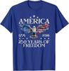 America 250th Celebration 250 Years America Eagle Unisex T-Shirt