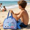 Children's Beach Mesh Bag Large Capacity Toy Storage Bag Durable Lightweight Sandproof Carrying Tote for Outdoor Beach Use