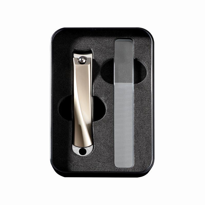 Edelstahl Anti-Spritz Nagelschere Set mit Geschenkwerkzeug