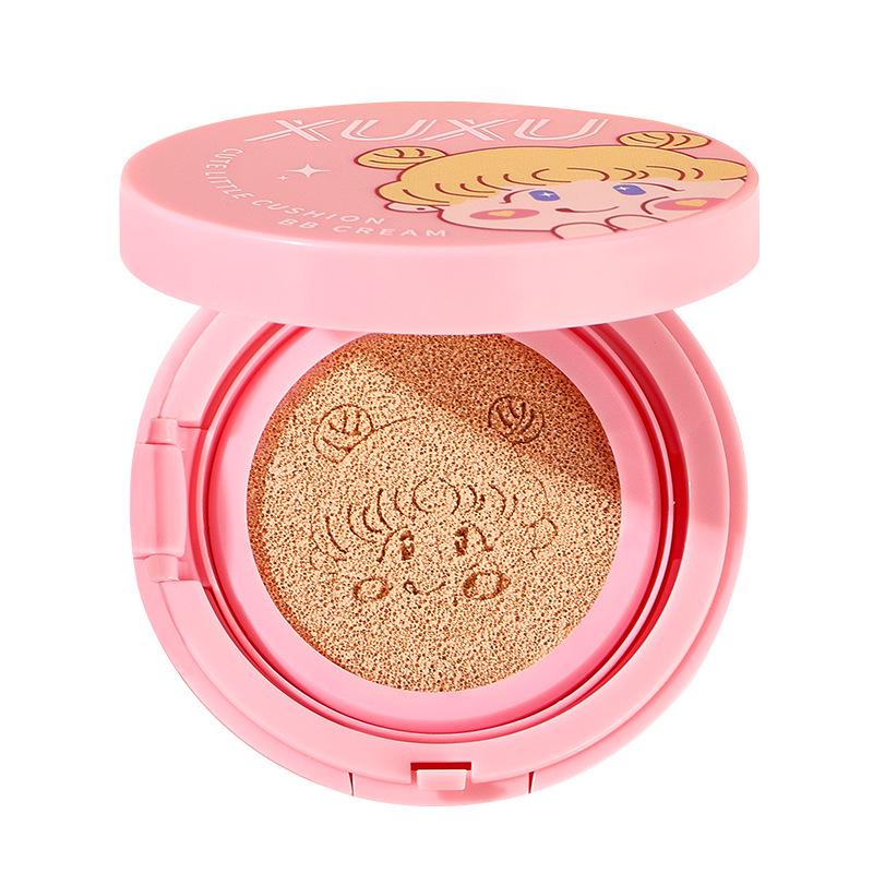 XUXU Women's Cushion BB Cream - Long-lasting, No-cake, No-smudge, Hydrating, Lightweight Foundation