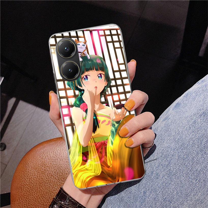 A-Apothecary D-Diaries Maomao Phnoe Case for Xiaomi Poco X5 X6 X7 Pro X4 Gt F7 Ultra M8 M7 Redmi 15C 15 13C 13 12C 12 Unique Cov