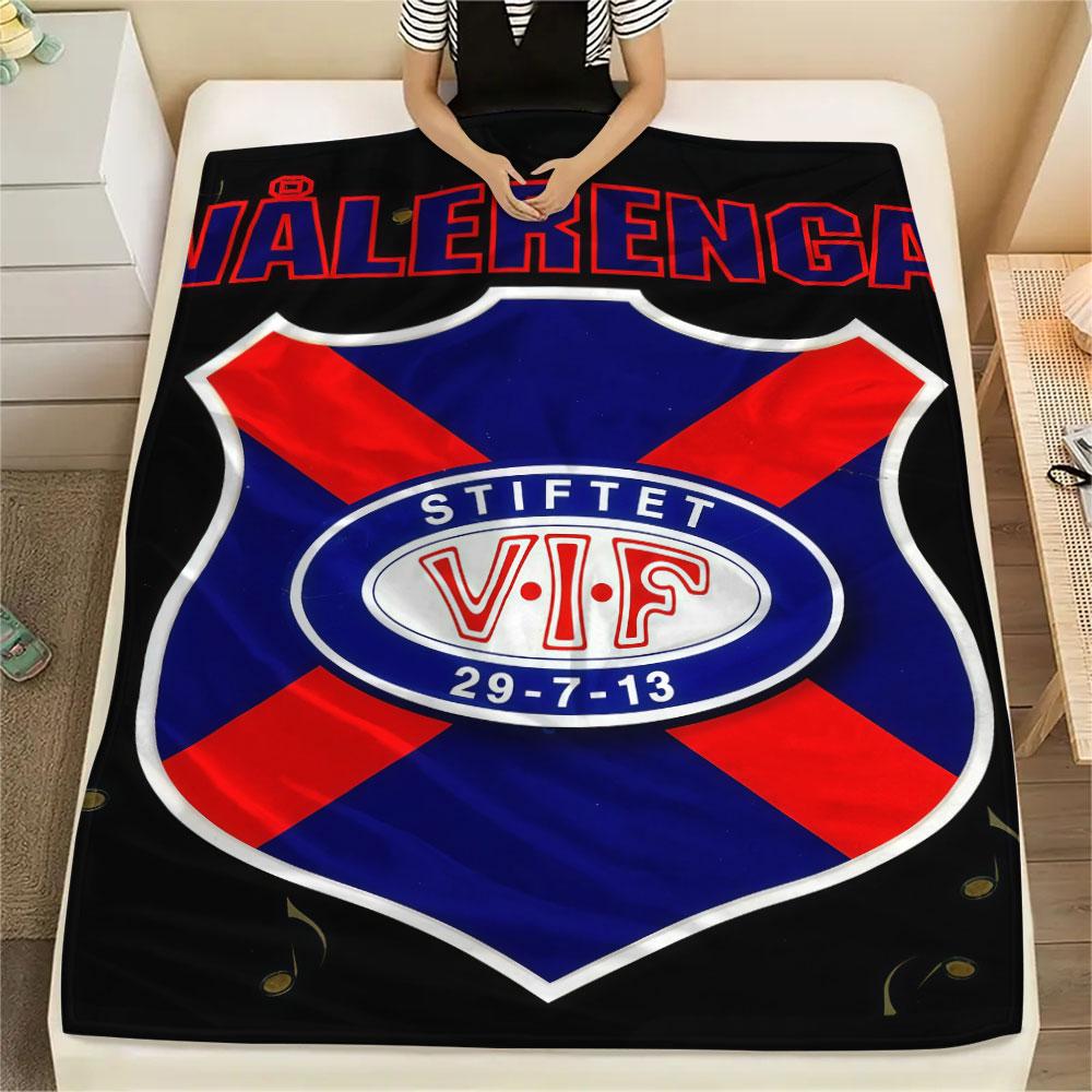Vålerenga FlAannel Blanket, High quality Comfortable for All Seasons, Home Decor, Warmth and Comfort