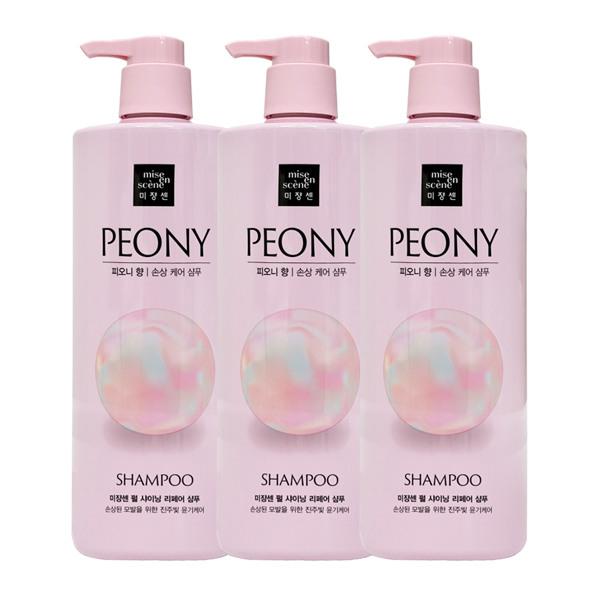 mise en scène Pearl Shining Repair Shampoo Peony Scent 1000ml x3