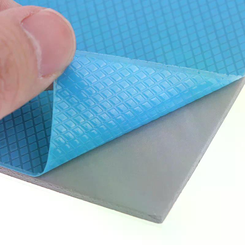 17W/MK GPU CPU Heatsink Cooling Conductive Silicone Pad 100x100mm 0.5/1/1.5/2/2.5/3mm Thickness Thermal Pad Thermal Insulation
