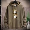 Cute Dog Pattern Mens Hooded Hoodie Sportshirt Plus Size Boys Pullovers M-5XL