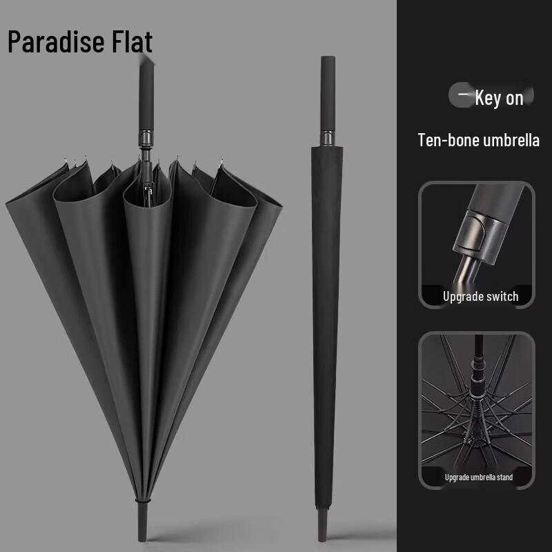 

Heaven Umbrella 193E Business Straight Handle Sun & Rain Umbrella