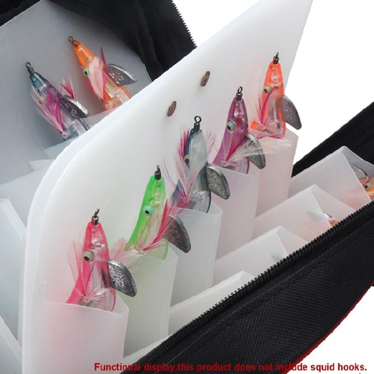 Light Weights Wood Shrimp Lure Baits Bag Waterproofs Fishing Tackle Box