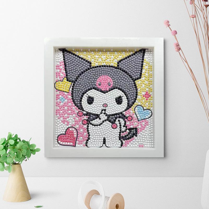 Free Shipping/Cartoon Diamond Painting Children'S Gift Handmade Cross Stitch Framed Diy Bedroom Sticker