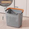 Large Capacity Clothes Basket Household Laundry Basket Bedroom Bathroom Storage Basket.