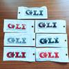 Golf 3 4 MK3 MK4 2026 Hot For VW VOLKSWAGEN 3d Metal Red Logo GLI Emblem Letters Car Trunk Badge Decal For Volkswagen Bora VW Je
