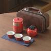 High-End Business Souvenir Tea Set: On-the-Go Gift for Clients & Friends