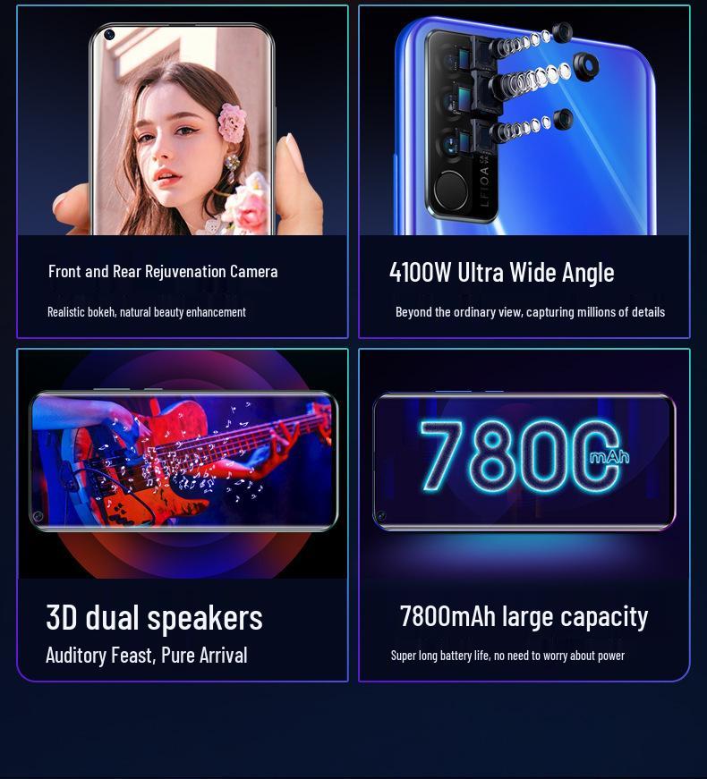 2025 5G Android Smartphone, 16+512GB, 6.8" Display, Gaming Edition