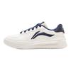 Li Ning Slip Resistant Cushioning Abrasion Resistant Low top Skateboard Shoes Men's Mist White AGCV315-2
