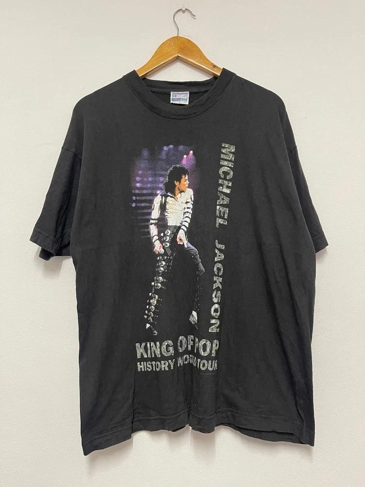 Vintage 90er Michael Jackson History World Tour 1996 Musik T-Shirt oder Hoodie