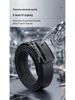 Men's High-Grade Alloy Automatic Buckle Leather Belt - Stylish & Versatile.