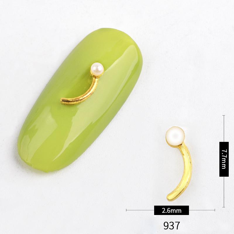 5pc/pack Nail Rhinestone 3D Acrylic Tips DIY Decoration Nail Art Manicure