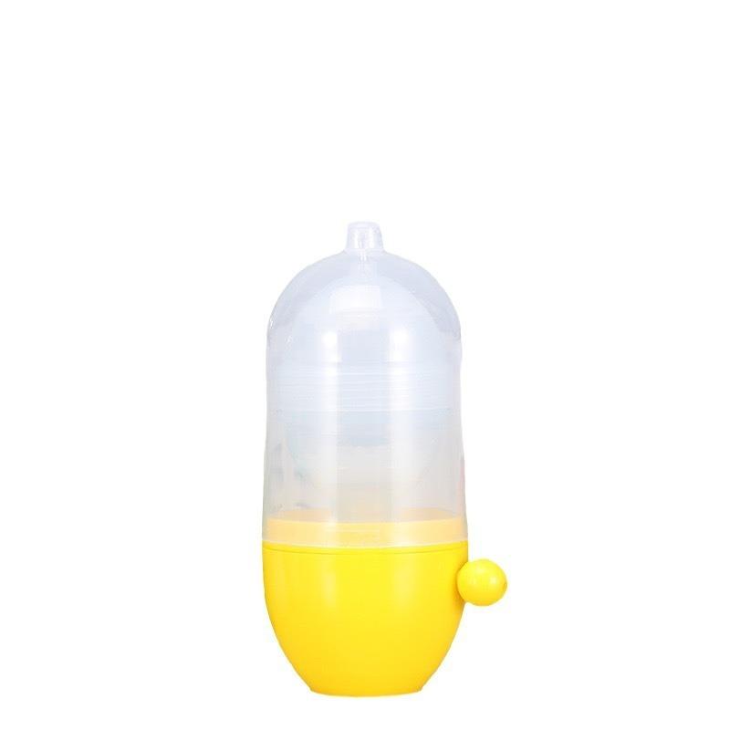1pc Manual Type Egg Shaker Household Transparent Plastic Egg Mixer Portable Durable Drawstring Egg Shaker Kitchen Accessories