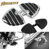 1-1/4" Motorcycle Foot Pegs Footpegs For Harley Road King Electra Street Glide Highway Footrests Universal