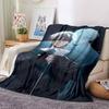 1pc Fantasy Anime Characters Flannel Blanket for Super Soft Cute Comfort Blanket for Travel Bedding Couch Sofa Blanket Y7309
