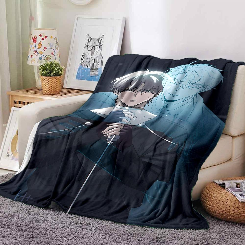 1pc Fantasy Anime Characters Flannel Blanket for Super Soft Cute Comfort Blanket for Travel Bedding Couch Sofa Blanket Y7309