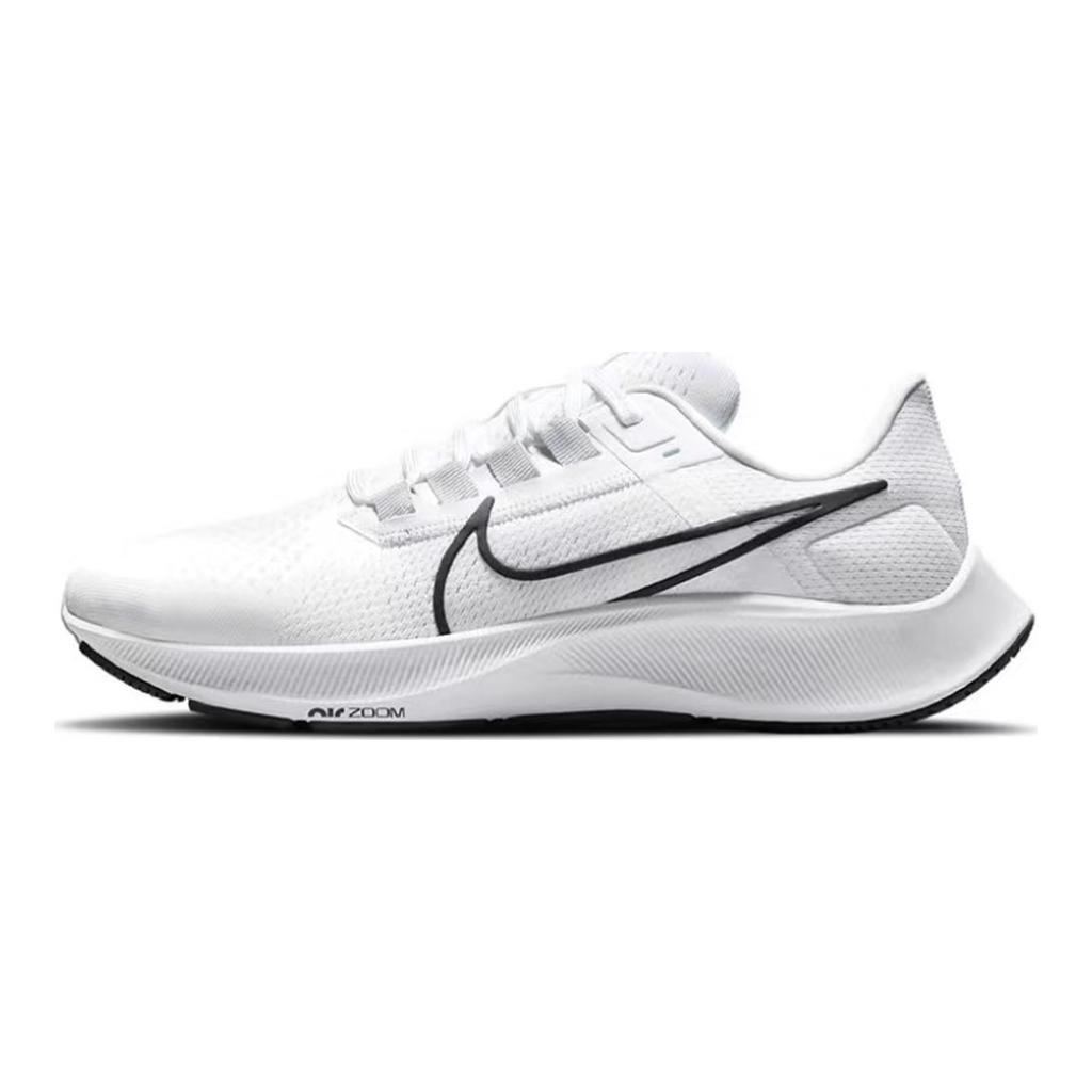 Nike Pegasus 38 Low top Running Shoes Men's White Blue CW7356-100(Team80-S-BOX)
