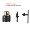 Impact Drill & Electric Hammer Conversion Set - Universal Quick Chuck & Connecting Rod Accessories